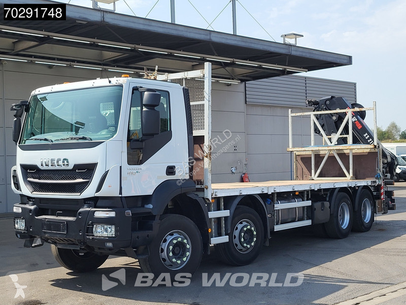 Kamion Iveco 410 8X4 HIAB 211 EP-4 HIDUO Crane...