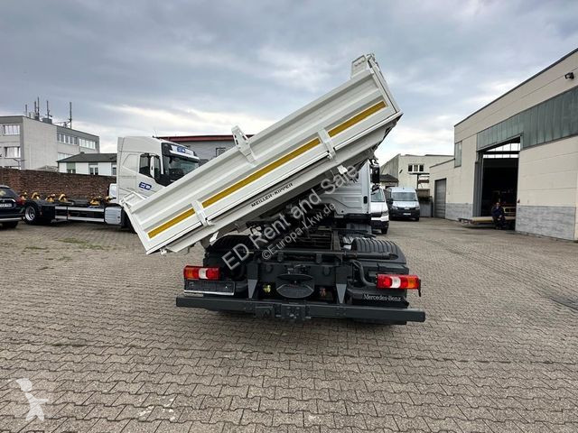 Kamion Mercedes 818 Dreiseitenkipp Vermietung...