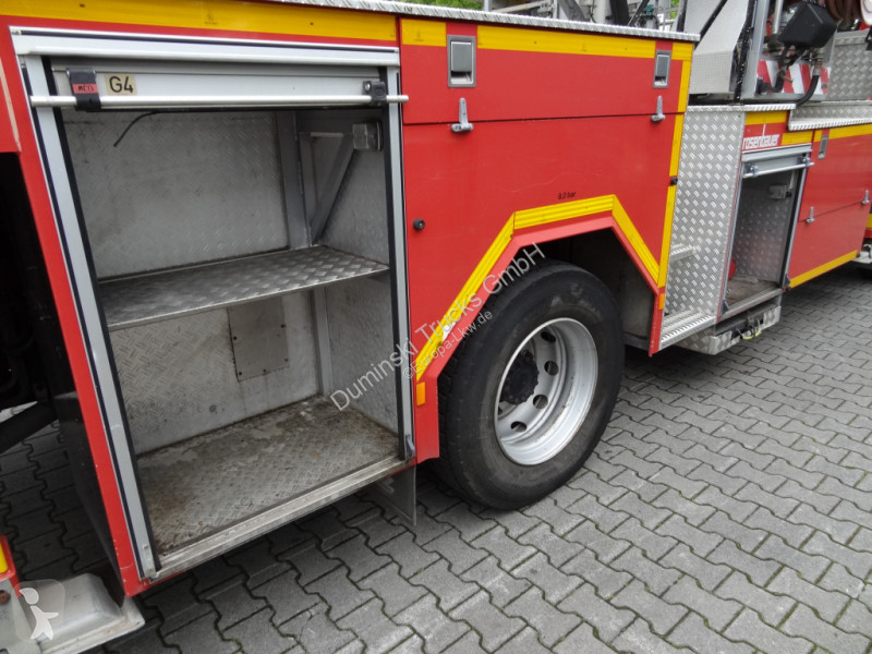 Camión MAN L2000 Feuerwehr Bronto Skylift 27 Meter