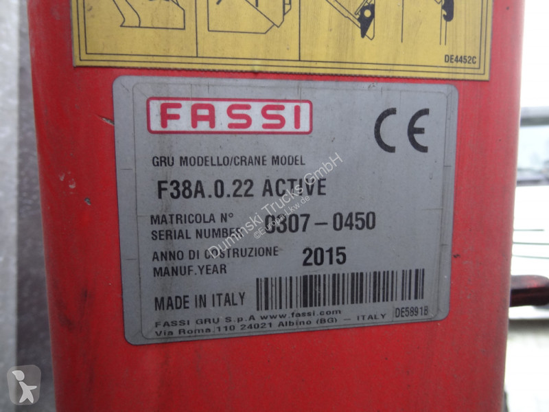Kamion Iveco EuroCargo 120E25 Fassi F38