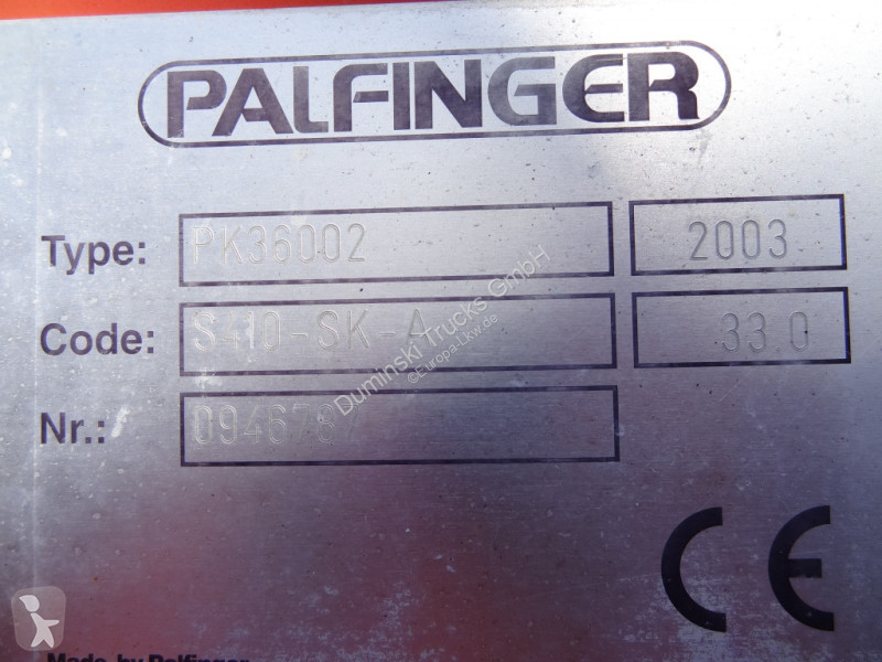 Kamion Iveco Euro 260E31 6X4 Palfinger 36002