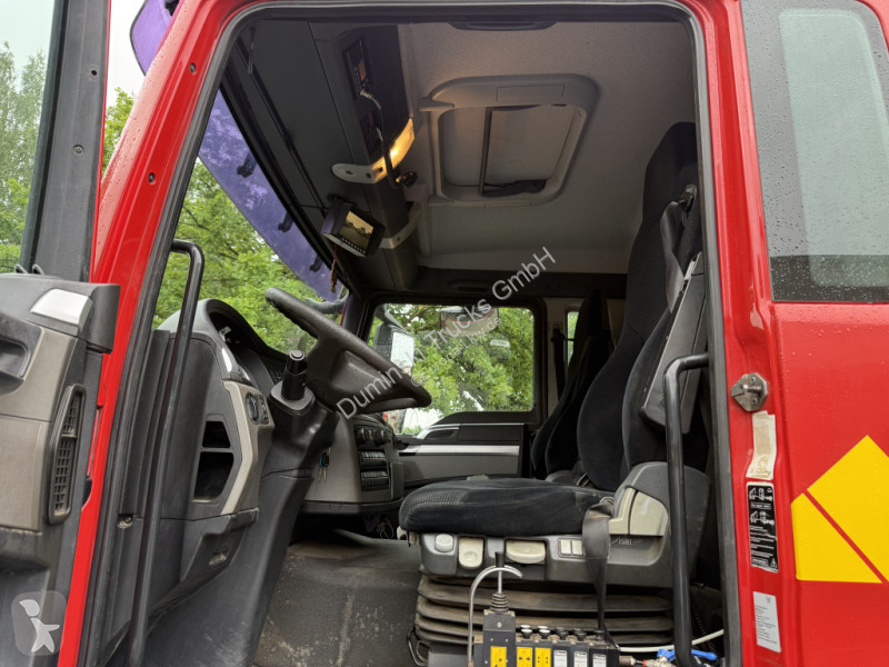 Lastbil MAN TGS 6X2 Haken mit Kran HMF 1643Z