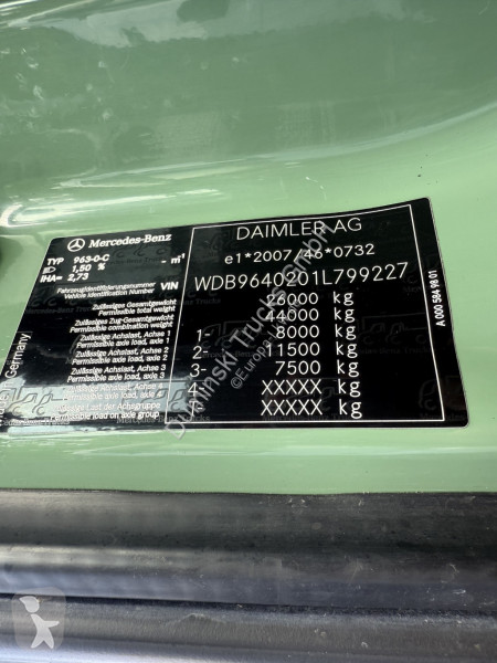 Kamion Mercedes 2542 6X2 Kran Palfinger 16001