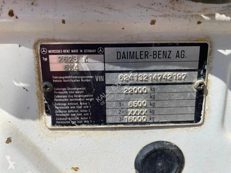 Camion Mercedes SK Kipper Dumper 6x4 Big Axle...