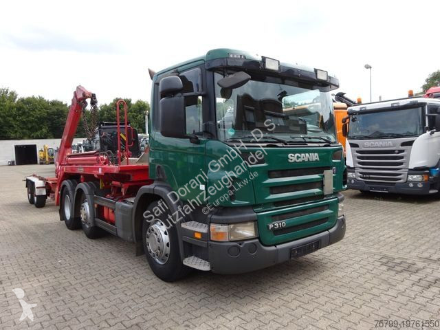 Camion Scania P310 Absetzkipper MEILLER mit...