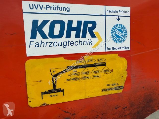 Kamion Mercedes 1832L mit Palfinger PK 12001L...