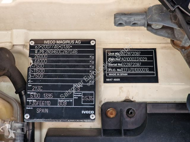 Camion Iveco 420 / ZF Intarder / Ldbw / Lenkachse