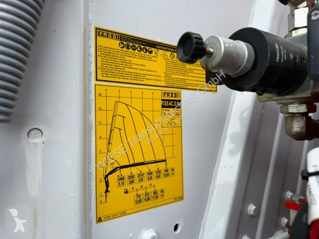 Kamion Mercedes 1835 4x2 Meiller Fassi F135...