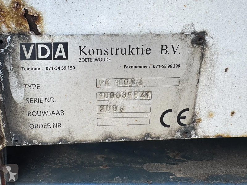 Camion DAF 85410 8X2 EURO 5 PALFINGER PK60002 +...