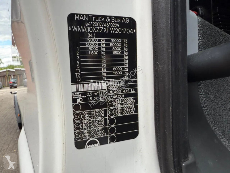 Kamion MAN TGX 18.400 XLX AHK LBW Standairco NL...