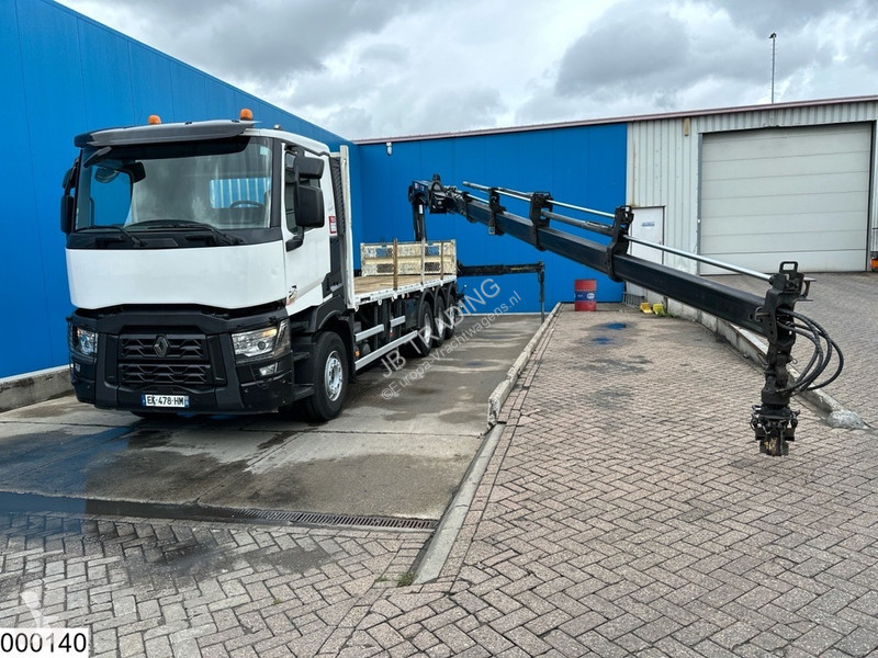 شاحنة Renault C 430 8X4, EURO 6, HIAB, Remote