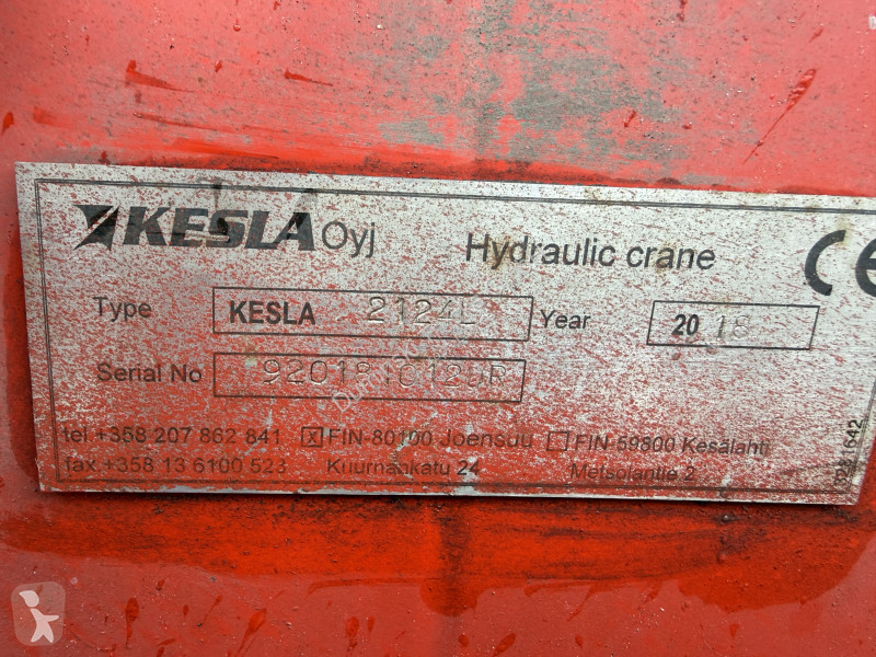 Attrezzature automezzi pesanti Kesla Kran Kesla...