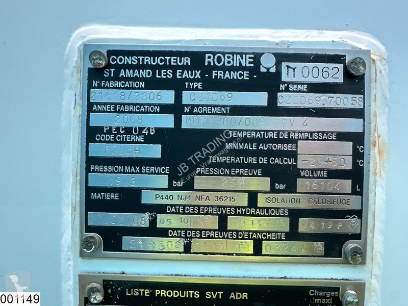شاحنة Renault 220 Dxi 16104 Liter, LPG GPL,...