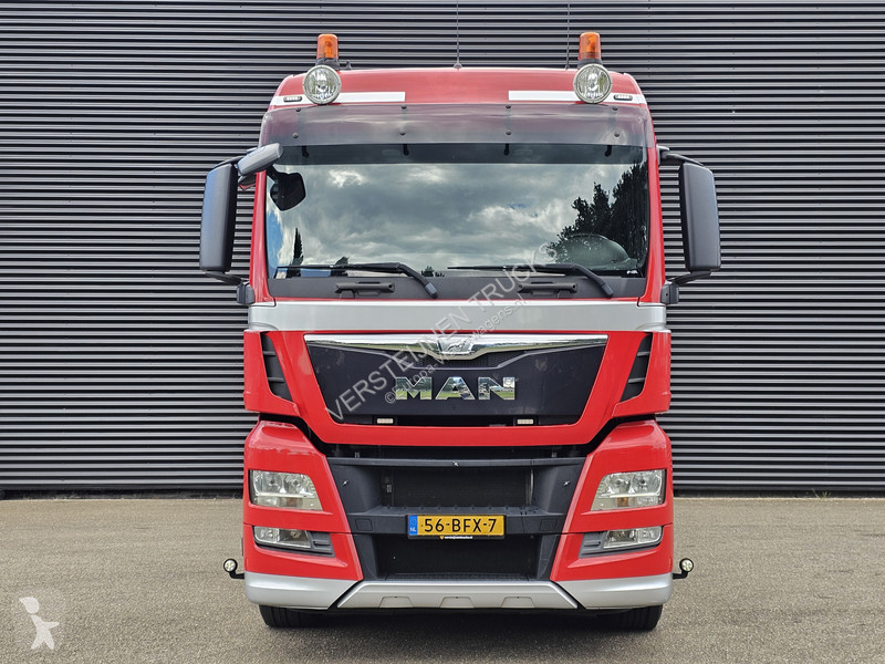 جرار MAN 37.480 8x2-6 / HMF 85 t/m CRANE / KRAN