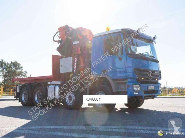 شاحنة Mercedes 4148 8x4 PALFINGER PK 74002 Crane