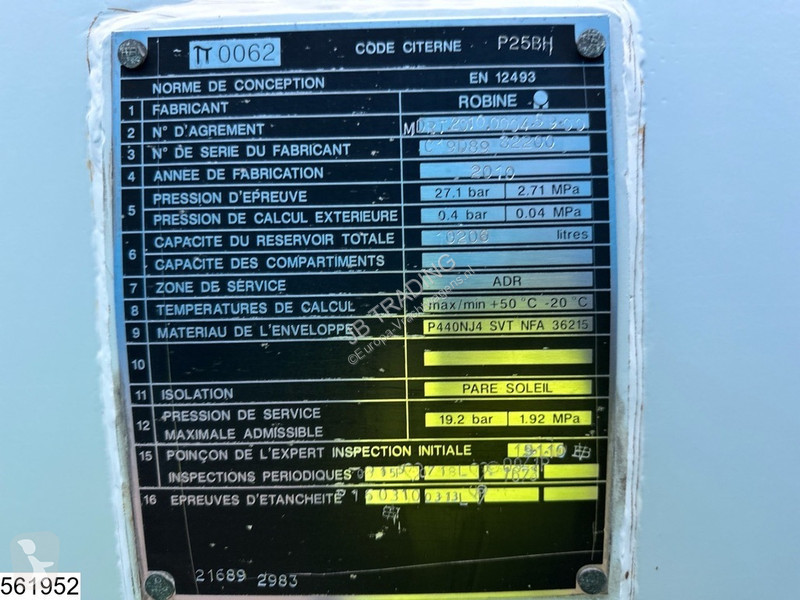 شاحنة Iveco 120E25 10206 Liter, LPG GPL,...