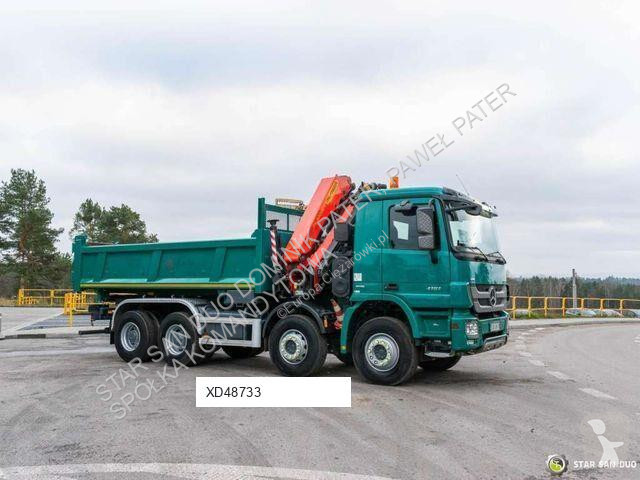 شاحنة Mercedes ACTROS 4151 8x4 Palfinger PK...