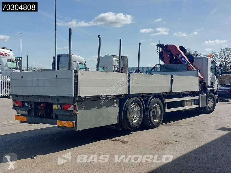 شاحنة Scania P360 P 6X2 HMF 1820-K4 Kran Crane...