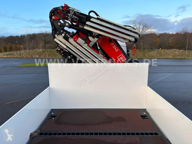 Грузовик MAN 35.470 8x4 Pritsche + FASSI F345RB...