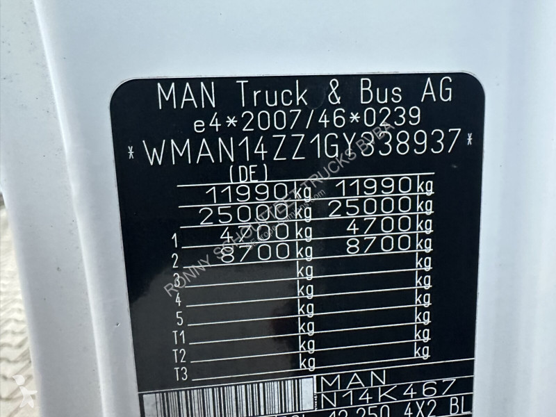 شاحنة MAN TGL 12.250 4x2 BL TGL 12.250 4x2 BL,...