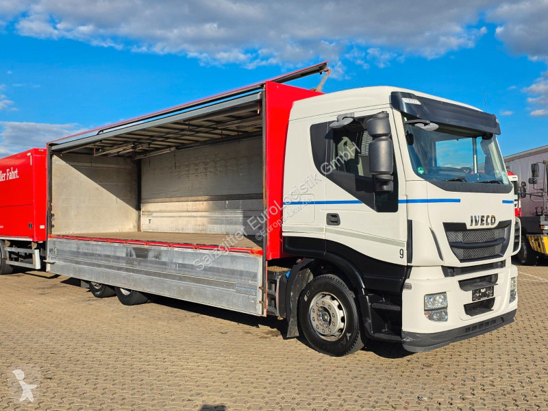 شاحنة مقطورة Iveco 420 / Ladebordwand /...