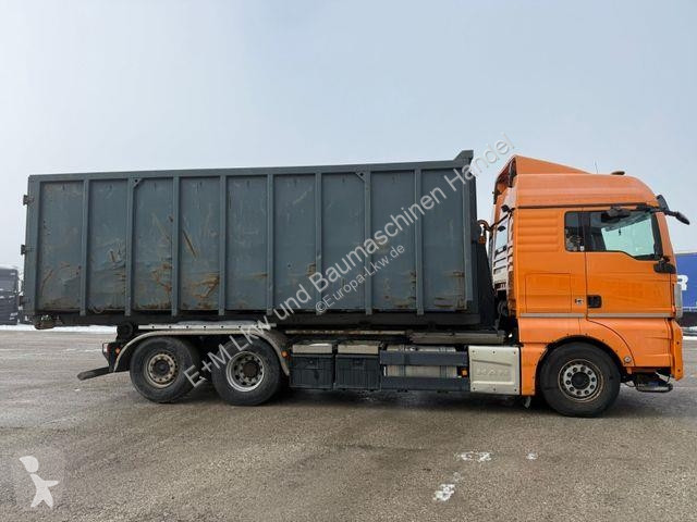 شاحنة MAN TGX 6X2 Abrollkipper Blatt Luft Lift Ret