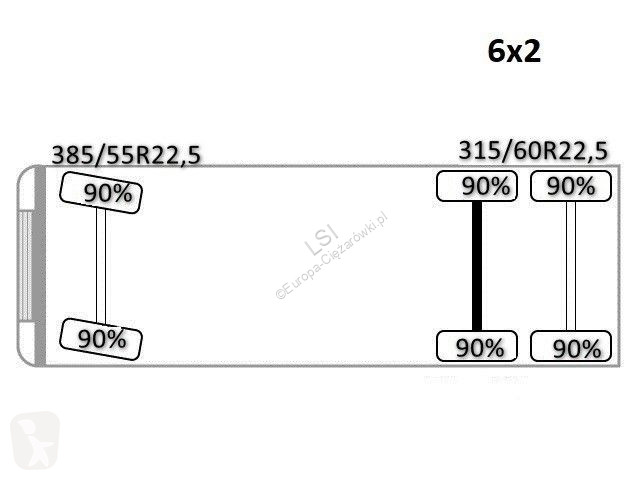 شاحنة DAF 530 Pritsche 8,15 m * 6x2