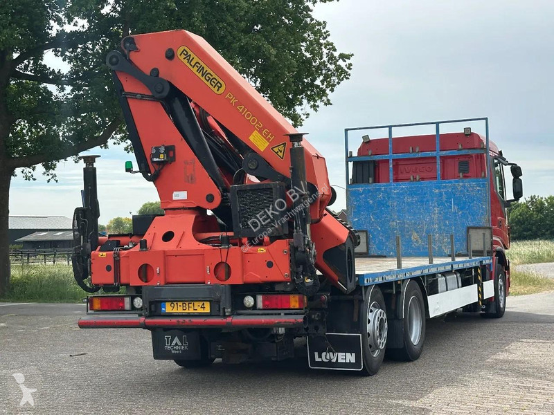 شاحنة Iveco 420 !KRAAN/CRANE/GRUE/ Palfinger...