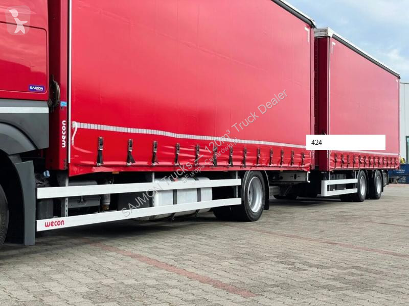 شاحنة مقطورة Mercedes ACTROS / ZESTAW TANDEM...