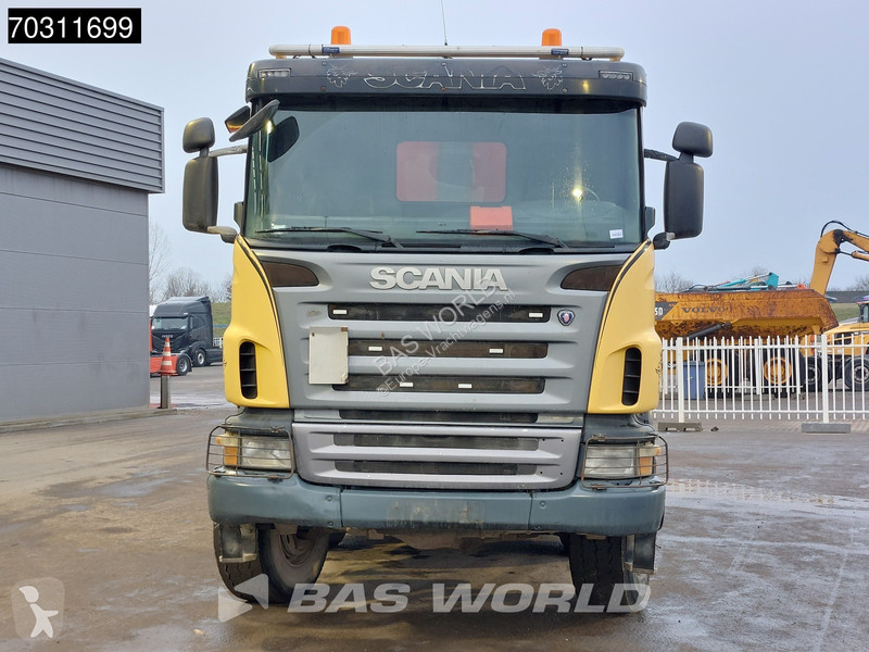 شاحنة Scania 420  8X6 8x6 18m3 KH tipper Steel...