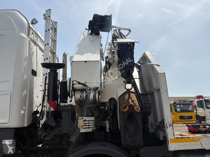 شاحنة Scania R 520 V8 + PAFINGER 72002 6X + JIB...