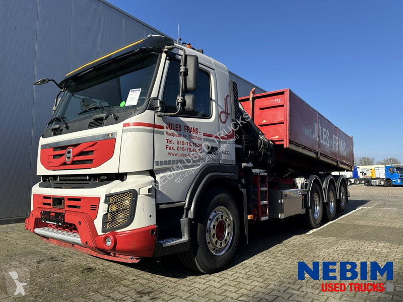 Camión Volvo 460 8X4 tridem - HIAB X-Hipro 166...