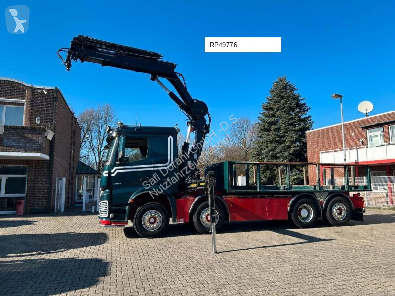شاحنة Mercedes 3253 + HIAB 302 Kran 8x2-4 HAD...