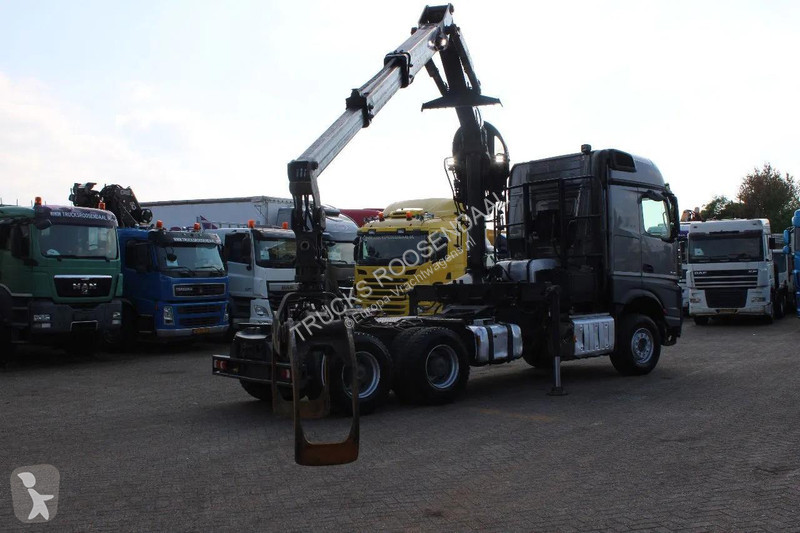شاحنة Mercedes 2858 6x4 PALFINGER S260Z96...