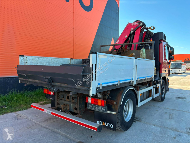 Camion Mercedes 1832 4x2 FASSI F135A22 / BOX...