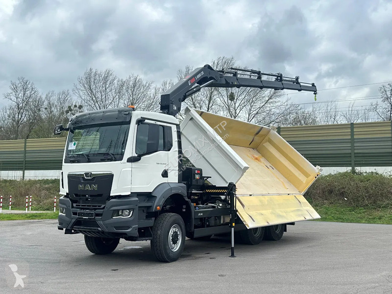 شاحنة MAN 33.440 MAN  33.440 6x6 /3-Seiten-...