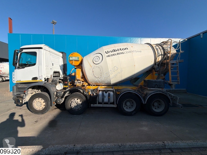 شاحنة Mercedes 3236 EURO 6, 8x4 IMER 8,5m3