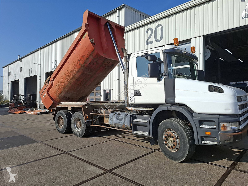 شاحنة Scania T114.380 6X4 FU STEE