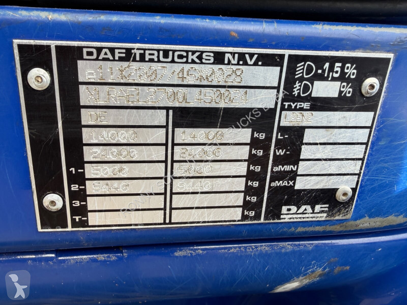 شاحنة DAF LF 280 4x2 LF 280 4x2, Tele-Absetzer,...