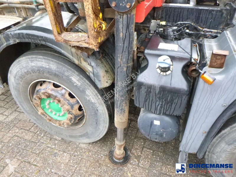 شاحنة MAN 35.400 8X4 RHD tipper + Palfinger...