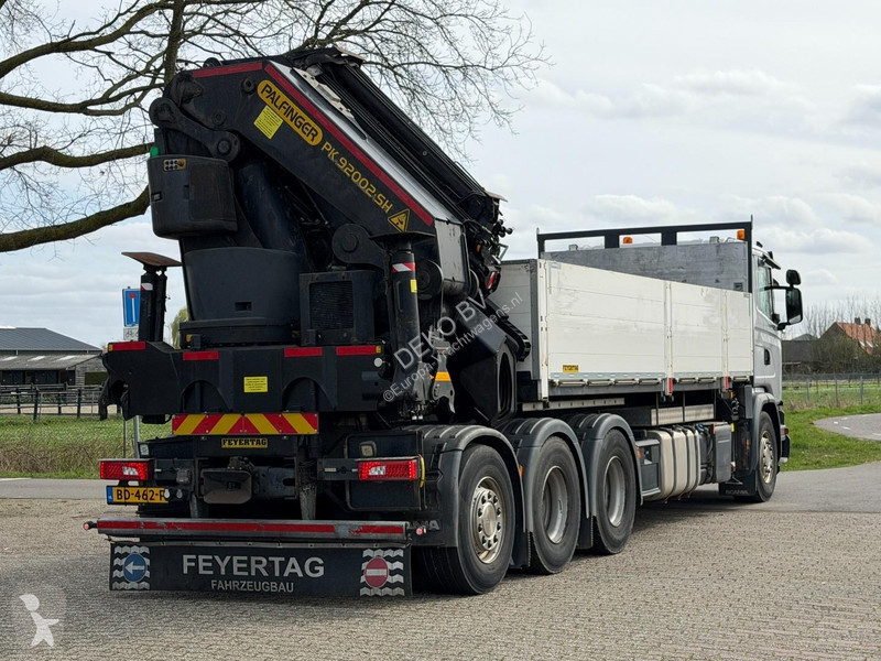 شاحنة Scania G450 8x4 triple, PAFINGER PK92002...