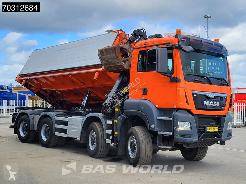 شاحنة MAN 41.440  8X8 Palfinger Q170Z Crane 8x8...