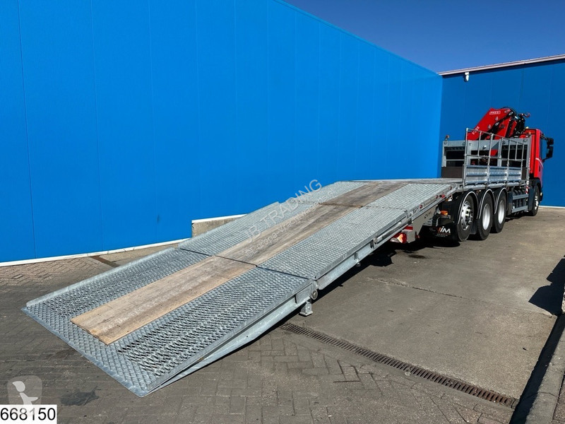 شاحنة Scania 410 EURO 6e, CN, 8x4, Retarder, Fassi