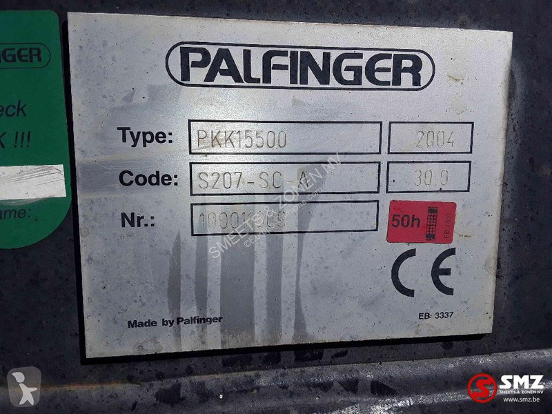 شاحنة Volvo FM 7 320 palfinger pk 15500/2 cable