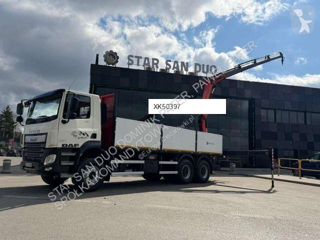 شاحنة DAF CF 410 6x4 PALFINGER PK 20001 Crane...