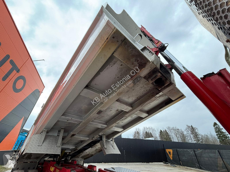 شاحنة Scania R 520 8x4 RETARDER / FU STEE / BOX...