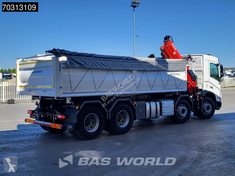 شاحنة Volvo 420  8X4 NEW RHD! Fassi F145Z.0.22...