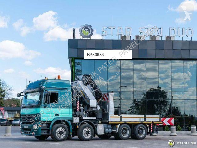 شاحنة Mercedes ACTROS 3258 8x4 Palfinger PK...