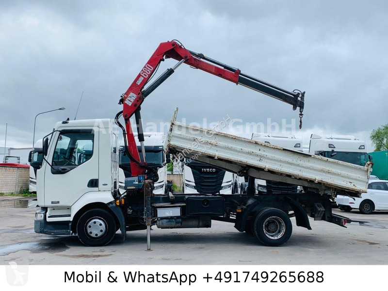 شاحنة Renault 220 dCI DayCab BB Meiller...
