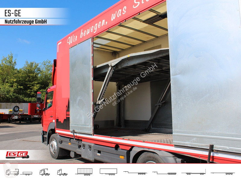 Camion Mercedes MB 2-Achs-W Koffer mit...